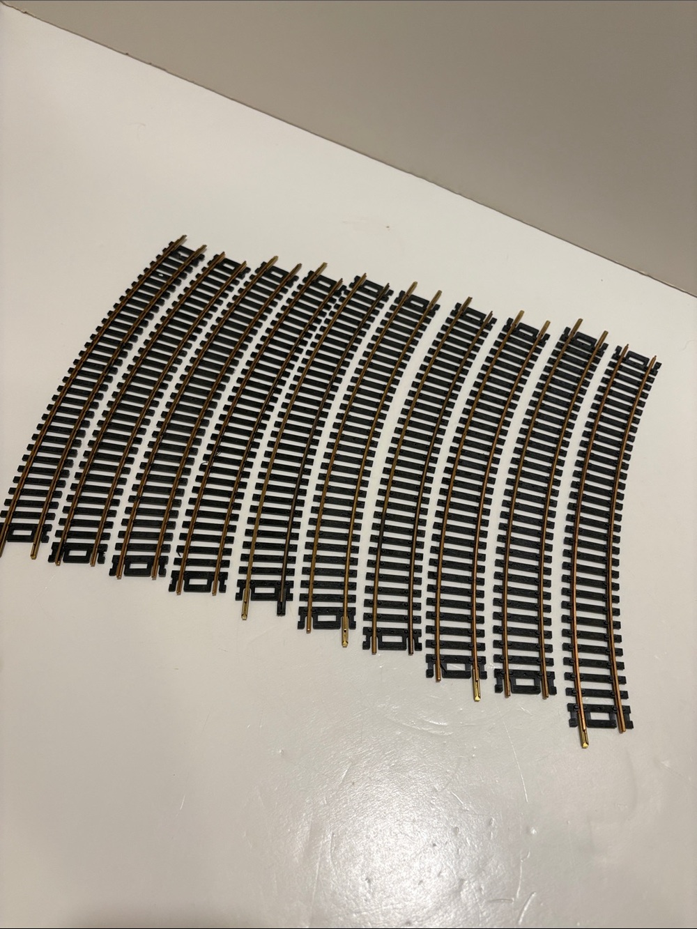 Tyco model train tracks, HO scale